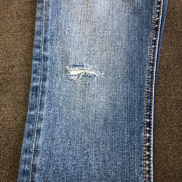 rag & bone Cate Ripped Raw Hem Ankle Skinny Jeans (Mick) 23 - Picture 8 of 11
